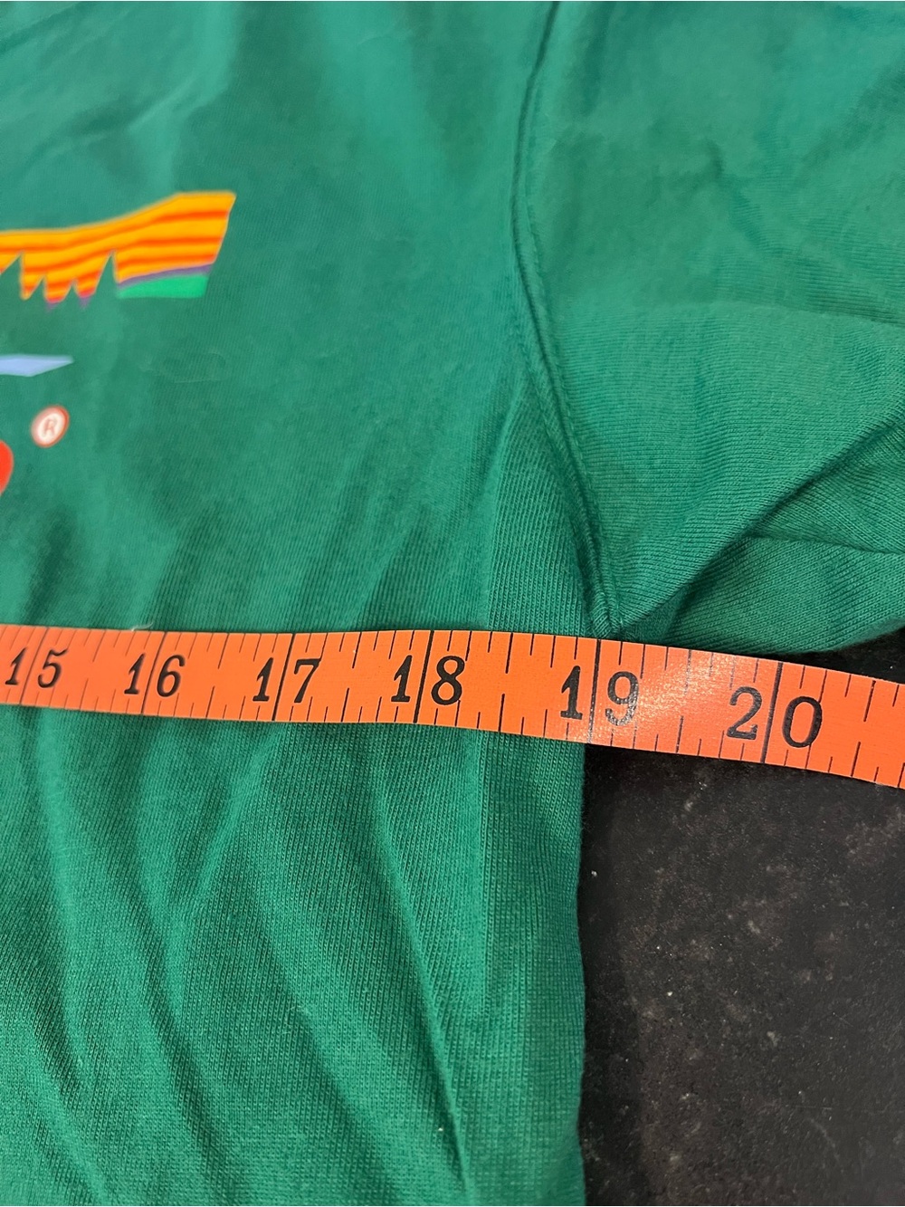 L.L. Bean Green Graphic Tee with Mountain Katahdin Logo - Picture 3 of 4